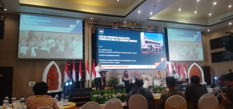 Rakornas Demokrasi 2025: Indeks Demokrasi Sulbar Naik saat 21 Provinsi Lain Turun