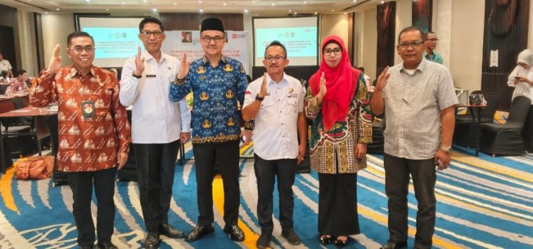 Plt. Kepala Kesbangpol Sulbar Hadiri Forum Pemaparan Peta Jalan Ideologi Pancasila Regional III di Makassar