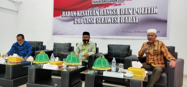 Mengantisipasi ATHG di Daerah Menjelang Pilkada Serentak, Kesbangpol Sulbar Gelar Rakor TKDD dan FKDM