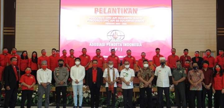 Pelantikan Pengurus DPD dan DPC Asosiasi Pendeta Indonesia Sulawesi Barat