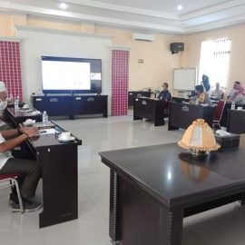 Rapat Koordinasi Kemendagri Penegakan Hukum Protokol Kesehatan Menjelang Pilkada Serentak