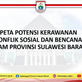Peta Potensi Kerawanan Konflik Sosial & Bencana Alam