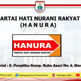 Partai Hati Nurani Rakyat (HANURA) Provinsi Sulawesi Barat