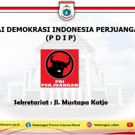 Partai Demokrasi Indonesia Perjuangan (PDIP) Provinsi Sulawesi Barat