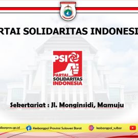 Partai Solidaritas Indonesia (PSI) Provinsi Sulawesi Barat