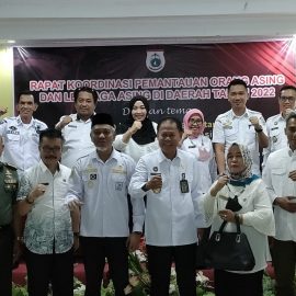 Bidang Kewaspadaan Nasional Kesbangpol Sulbar Gelar Rakor pemantauan orang asing dan lembaga asing di Provinsi Sulawesi Barat