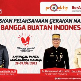 Kesbangpol Sulbar Siap mendukung dan Mensukseskan Pelaksanaan Gerakan Nasional “BANGGA BUATAN INDONESIA”