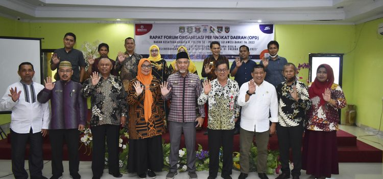 Badan Kesbangpol Sulbar Gelar Forum OPD Badan Kesatuan Bangsa dan Politik se-Provinsi Sulawesi Barat Tahun 2022