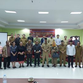 Bidang Ketahanan, Seni, Budaya, Agama & Ormas Kesbangpol Sulbar Gelar kegiatan Temu Tokoh Agama dan Generasi Muda Antar Umat Beragama