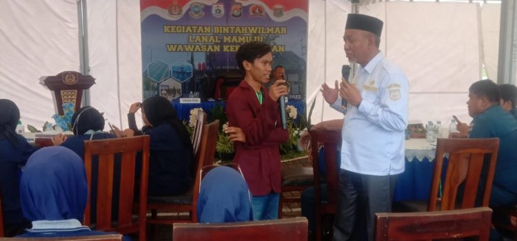 Kaban Kesbangpol, H. Herdin Ismail  Hadiri kegiatan Bintahwilmar di Mako Lanal Mamuju