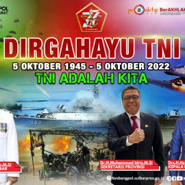 Dirgahayu TNI Ke 77 , TNI adalah Kita