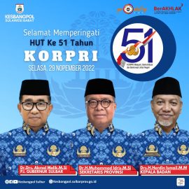 Selamat HUT KORPRI KE 51 Tahun