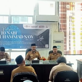 Kesbangpol Sulbar peringati Maulid Nabi Muhammad SAW 1444 H dengan Khidmat