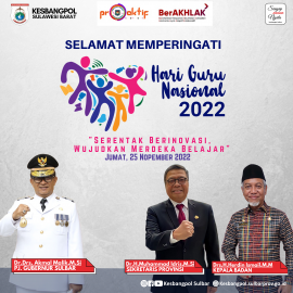 Selamat Hari Guru Nasional 2022