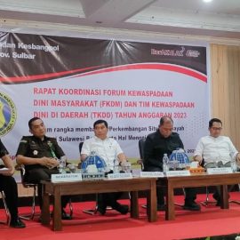 Kesbangpol Sulbar gelar Rapat Koordinasi FKDM & TKDD.