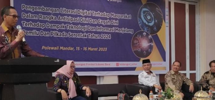 Kegiatan  Pengembangan Literasi Digital Terhadap Masyarakat dalam rangka cegah dini, terhadap dampak teknologi dan informasi menjelang Pemilu dan pilkada serentak 2024