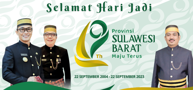 Selamat Hari Jadi Sulbar Ke 19