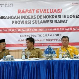 Rapat Evaluasi Pengembangan Indeks Demokrasi Indonesia, Hamzih: Perlu Perhatian Bersama