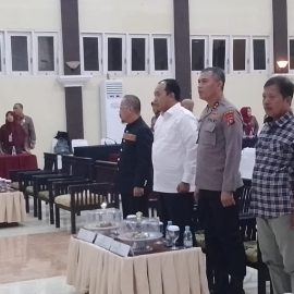 Plt. Kepala Badan Kesbangpol Hadiri Pembukaan Rapat Rekapitulasi Penghitungan dan Penetapan Hasil Pemilu 2024 Tingkat Sulbar