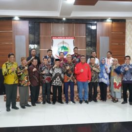 Silaturahmi Dengan Rektor Se-Sulbar, Prof Zudan: Kita Buat Forum Membangun Kolaborasi Demi Kemajuan Daerah