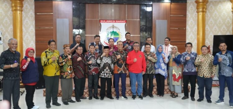 Silaturahmi Dengan Rektor Se-Sulbar, Prof Zudan: Kita Buat Forum Membangun Kolaborasi Demi Kemajuan Daerah