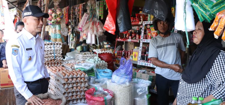 Cek Pangan Strategis Jelang Idul Fitri, PJ Gubernur Sulbar, Prof Zudan Pantau Pasar Tradisional