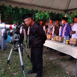 Kesbangpol Sulbar ikuti Pemantauan Hilal 1 Syawal di Mamuju