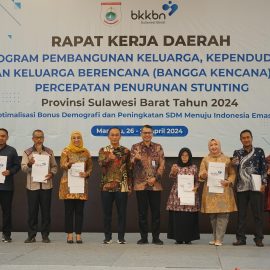 Pj. Gubernur Sulbar, Prof. Zudan Mendapat Apresiasi dari BKKBN RI