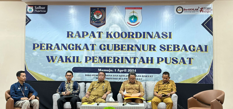 Kesbangpol Sulbar ikuti Rakor Perangkat Gubernur Sebagai Wakil Pemerintah Pusat