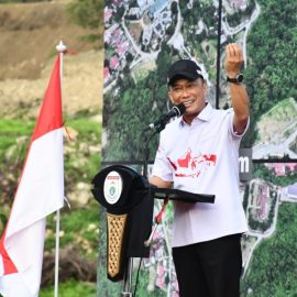 Resmikan Taman Sulbar Maju Terus, Prof Zudan Arif Fakrulloh: Semua Jenis Tanaman Sulbar Perlu Ditanam Disini