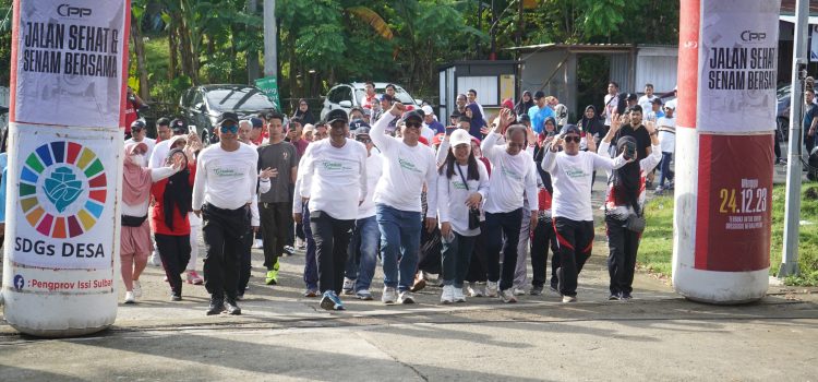 Jalan Santai dan Gerakan Menanam Pohon, Perkuat Kolaborasi Peduli Lingkungan