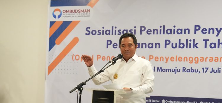 Cegah Maladministrasi, PJ Bahtiar Dukung Tugas Ombudsman Sulbar