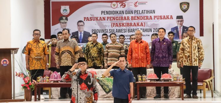 Buka Diklat Paskibraka Provinsi, Sekprov: Menyiapkan Generasi Muda yang Berkelas