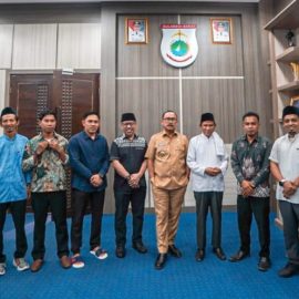 Kesbangpol Sulbar Dampingi Pengurus Nahdlatul Wathan (NW) Audiensi dengan Gubernur Sulbar