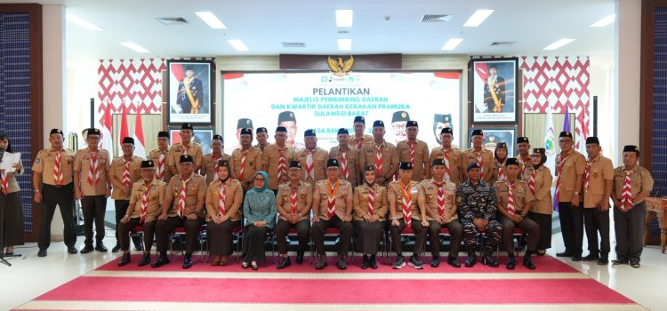 Plt. Kepala Badan Kesbangpol Hadiri Pelantikan Majelis Pembimbing Daerah dan Kwartir Daerah Gerakan Pramuka Sulawesi Barat Plt. Kepala Badan Kesbangpol Hadiri Pelantikan Majelis Pembimbing Daerah dan Kwartir Daerah Gerakan Pramuka Sulawesi Barat