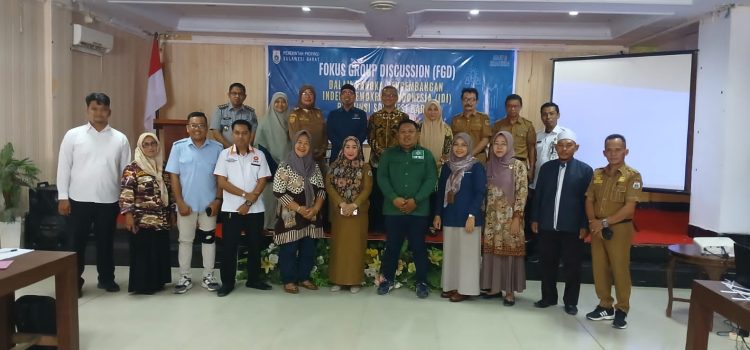 PEMERINTAH PROVINSI SULAWESI BARAT GELAR FGD PENGEMBANGAN INDEKS DEMOKRASI INDONESIA 2025